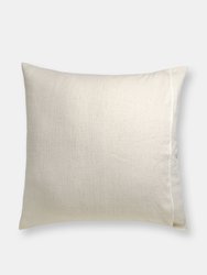 Designer Series - Traditional Ecru Square Pillow