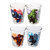 45563 Avengers Four Pack Shot Glass Set