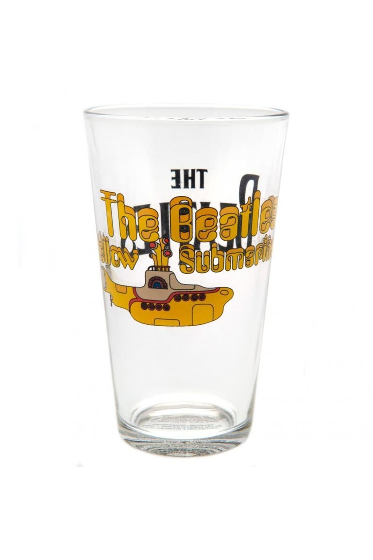 The Beatles Large Glass Yellow Submarine (Multicolored) (One Size) - Multicolored