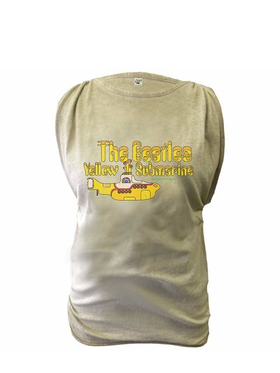 The Beatles The Beatles Womens/Ladies Yellow Submarine Tank Top (Olive Green) product