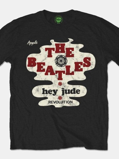 The Beatles Unisex Adult Hey Jude/Revolution T-Shirt - Black product