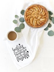 Fall And Autumn Favorites Kitchen Tea Towel