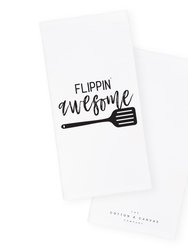 Flippin' Awesome Kitchen Tea Towel