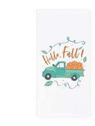 Hello Fall! Kitchen Tea Towel - Default Title