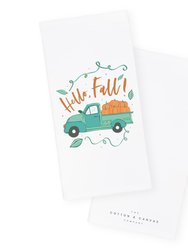 Hello Fall! Kitchen Tea Towel