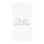 Hello Sunshine Kitchen Tea Towel - White