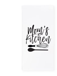 Mom's Kitchen Kitchen Tea Towel - White