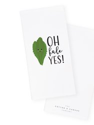 Oh Kale Yes! Kitchen Tea Towel