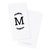 Personalized Monogram Tea Towel