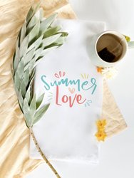 Summer Love Kitchen Tea Towel