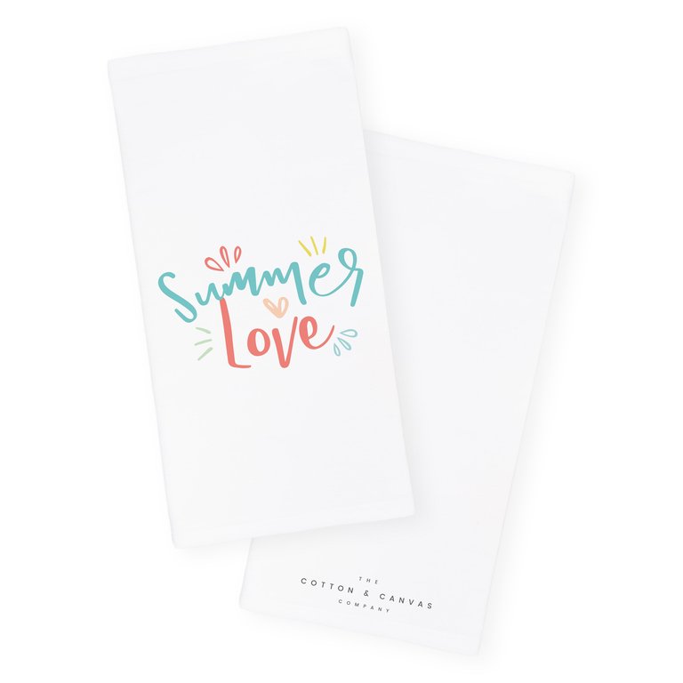 Summer Love Kitchen Tea Towel