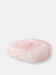 Rose Quartz Raw Edge Dish