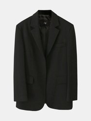 DLV Boyfriend Blazer - Black