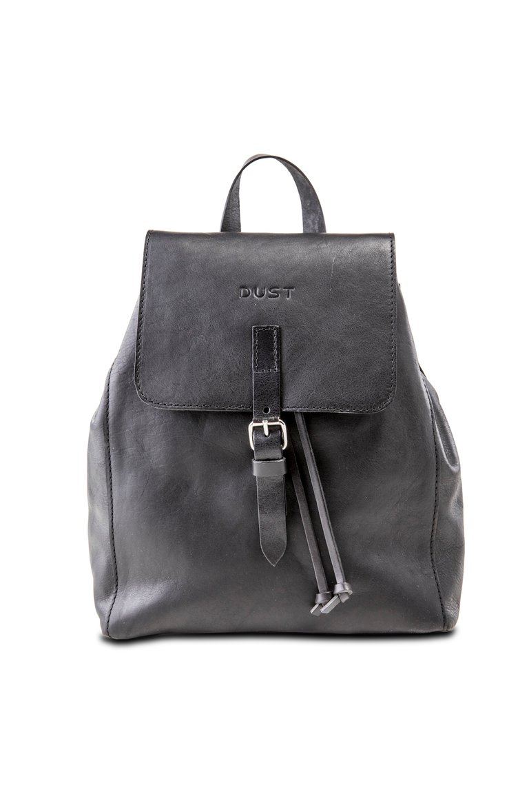 Backpack In Leather - Black