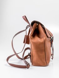 Leather Backpack Brown Mod 261