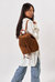 Leather Backpack Brown Venice Collection