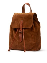 Leather Backpack Brown Venice Collection