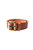 Leather Belt Brown Size Small - Brown