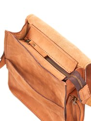 Leather Messenger Heritage Brown Camden Collection