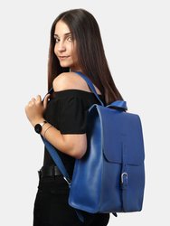 Mod 120 Backpack in Cuoio Blue