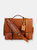 Mod 125 Briefcase in Cuoio Brown