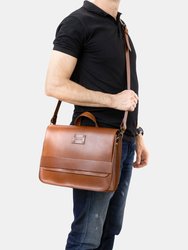 Mod 160 Messenger Bag in Cuoio Brown