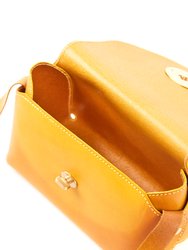 The Small Box In Leather Yellow