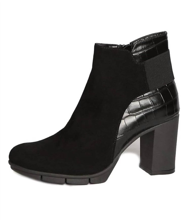 Women's Out 'n About Bootie In Black - Black