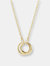 The Gold Encircle Necklace - Yellow Gold