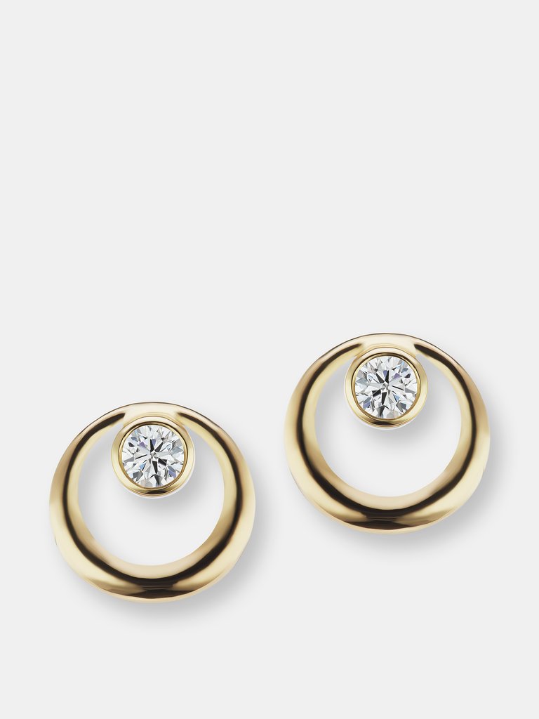 The Gold Everyday Diamond Earring - Yellow Gold