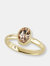 The Morganite Marsha Ring - Yellow Gold