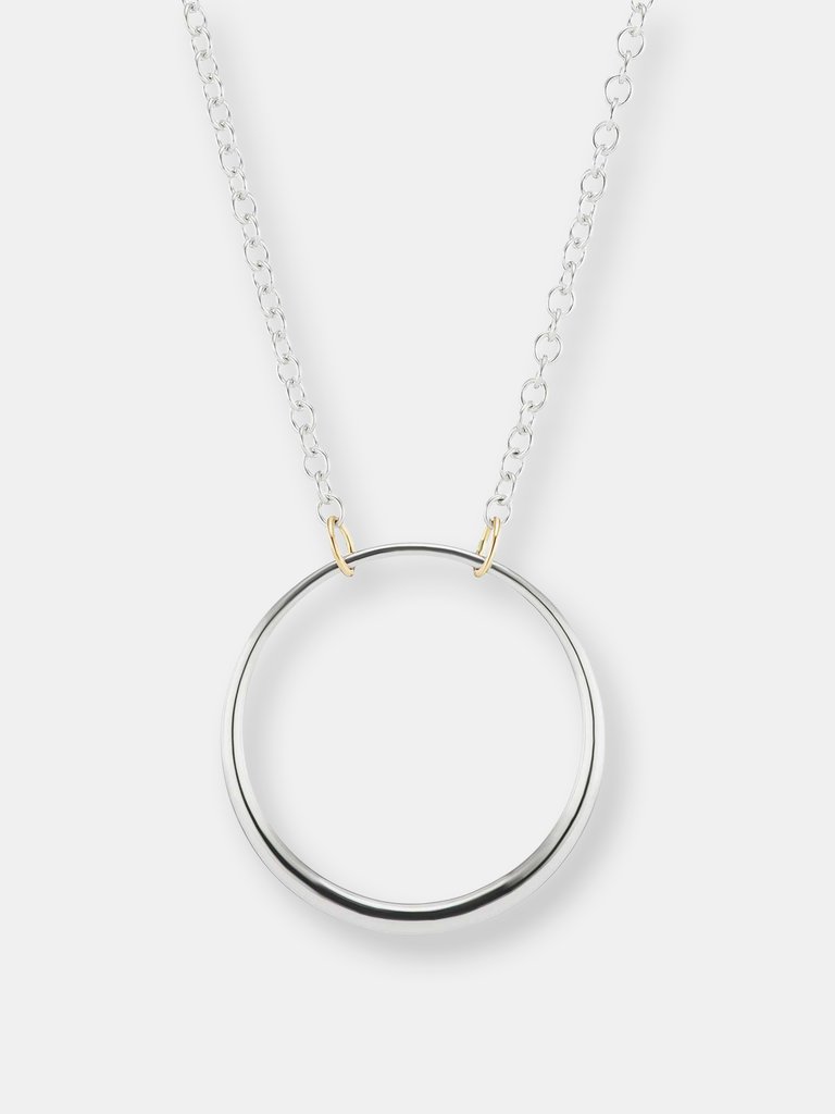The Silver Loop Necklace - Sterling Silver