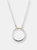 The Silver Petite Loop Necklace - Sterling Silver