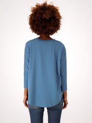 The Relaxed Fit Eco-Batwing Tee 