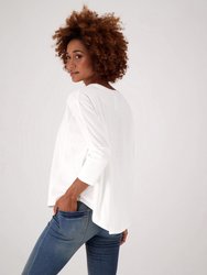 The Relaxed Fit Eco-Batwing Tee 