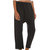Jersey Crop Pant In Almost Black