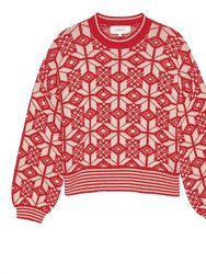 Snowflake Pullover Sweater