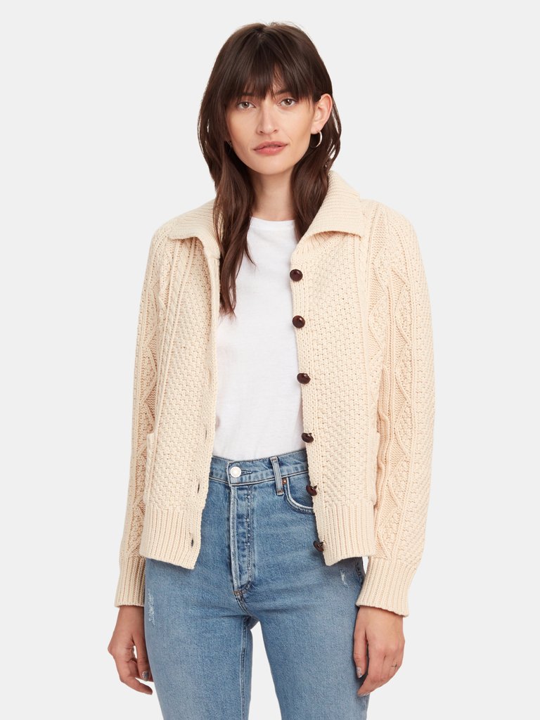 The Cable Cardigan