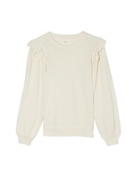 The Eyelet Pleat Sweatshirt