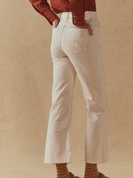 The Kick Boot Pants In Cream