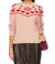 The Sweetheart Pullover - Blush & Cherry