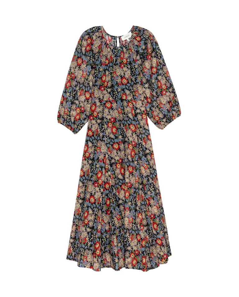 Women'S Clover Dress - Twilight Floral