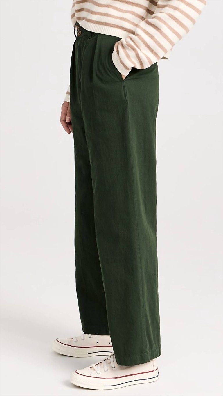 Women's Town Pants In Dark Forest