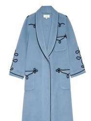 Women's Western Stouche Coat - Blue
