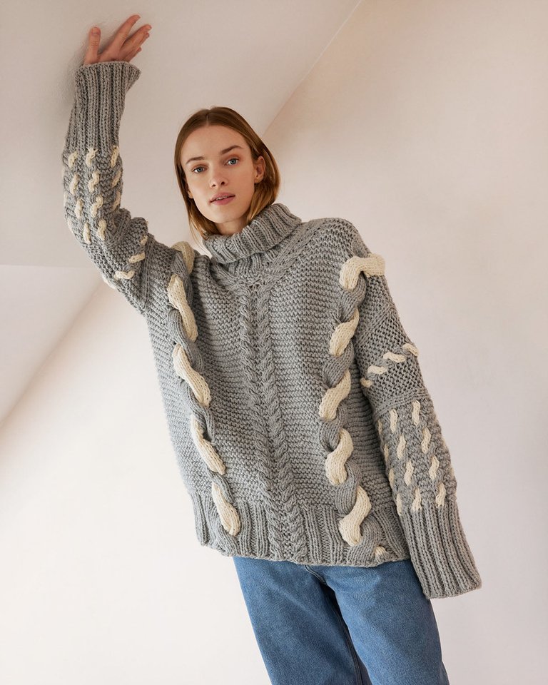 Barbora Sweater - Dove Grey