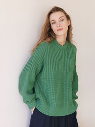 Delčia Sweater - Fern Green