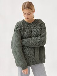Heartbreaker Sweater - Moss Green