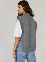 Kalvos: Dove Grey Merino Wool Vest