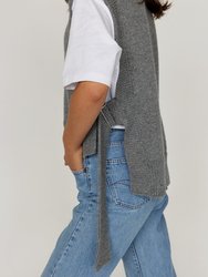 Kalvos: Dove Grey Merino Wool Vest