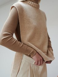 Kalvos: Sand Merino Wool Vest